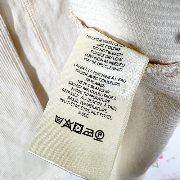 NEW Free People We The Free Come As You Are Cord Cream Beechwood Maxi Skirt 6 - Picture 12 of 13